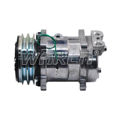 China DKS Compressor Aircon  Compressor  Cooling System For FAW J6 24V Truck AC Compressor WXTK067 for sale