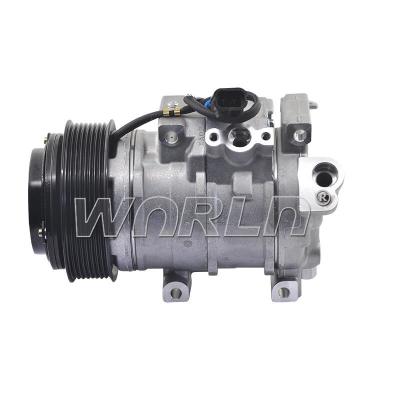 China 4472801670 OEM 10S18C Truck Pumps 12 Volts AUTO A/C Compressor For John Deere 10S18C 447280-1650/RE502697/RE284680/AT367 for sale