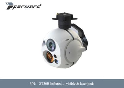 China Gimbal Thermal Camera Electro Optical Pod Visible Laser Pods 100°/ S for sale