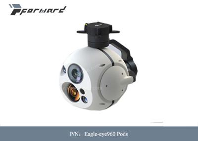 中国 重量≤960gの電子光学ズームレンズのポッド無人機の目に見えるレーザーの赤外線画像のカメラ 販売のため