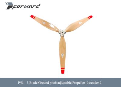 China Wooden Composite UAV Propeller 1500mm 50HP 3 Blade Propeller Adjustable for sale