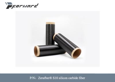 China Material de la fibra de carbono de la baja densidad 2.5g/Cm3 600 grados de silicio de la fibra del carburo en venta