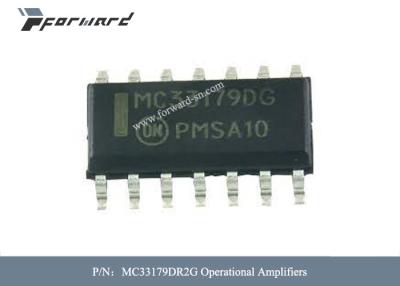 China MC33179DR2G Aviation Parts Operational Amplifiers SR - Slew Rate 2V/Us for sale
