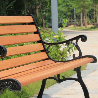 China Bao Tuo outdoor thickening of cast iron park chairs lounge chairs red 1.25 meters BTC-019 for sale