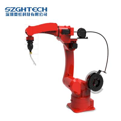 China Garment Shop MIG Welding Machine Robotfor TIG/MIG/MAG 6 Axis Automatic Industrial CNC Robot Arm Welding Robot Arm for sale