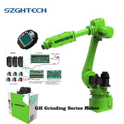 China Automatic advertising company set of spray paint liquid material processing 6 axis manipulator robot arm for sale