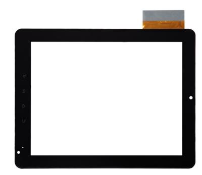 China PCT/P-CAP 9.7 Inch Projected Capacitive Touch Screen With 1024×1024 Resolution for sale