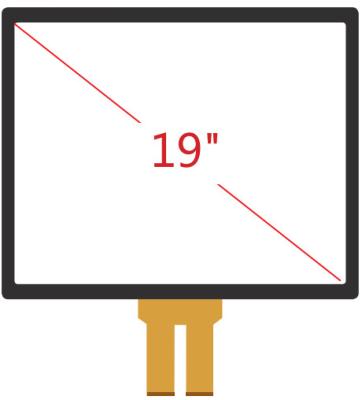 China 19 Inch G+G Projected Capacitive Touch Screen For Windows NT / Linux / Mac System for sale