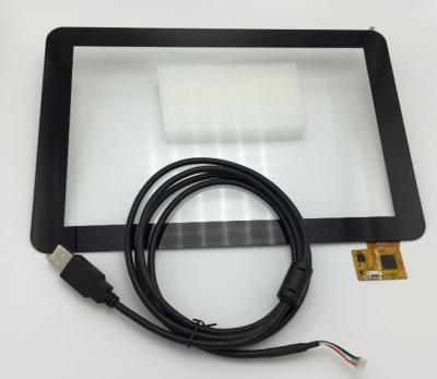 China 10.1 Inch Projected Capacitive Touch Screen With USB / I2C Port Multi Touch for sale