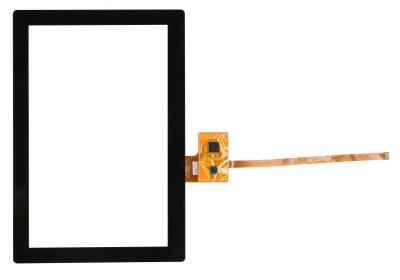 China POS G+G 10.1 Inch Projected Capacitive Touch Panel With I2C interface , Lcd Touch Screen Panel for sale