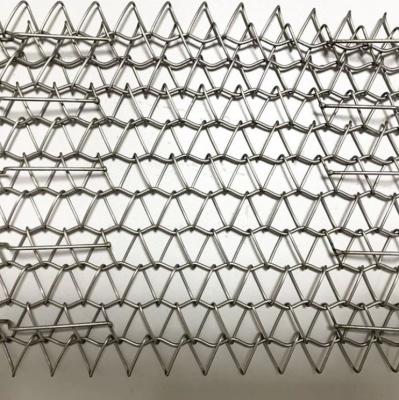China Carbon Steel Rod Mesh Crimped Woven Metal Grid Facade For Decoration for sale