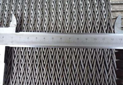 China ODM Weave Chain Wire Stainless Steel Mesh Belt Straight String Strip for sale