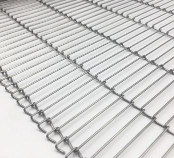 China Flat Ss 304 Wire Mesh For Beverage Conveying High Temperature Resistance for sale