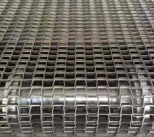 China Balanced Weave Great Wall Stainless Steel Mesh Belt Wire Net for sale