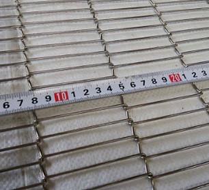 China Light Weight Flat Flex SS Wire Mesh Conveyor Belt For Food Processing for sale