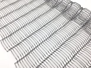 China Stainless Steel Flat Flex Driven Oven Conveyor Belt Metal Wire For Cooling Cake for sale