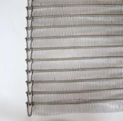 China Malha lisa de aço inoxidável ajustável de Flex Belt Conveyor Sintered Wire à venda