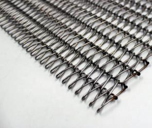 China Stainless Steel Balanced Weave Flat Wire Conveyor Belt Systems For Food Industry for sale