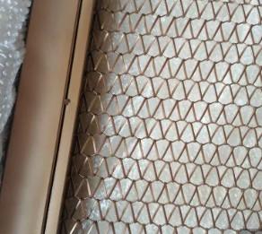 China Decorative Spiral Wire Chain Mesh Belt Architectural Mesh Panels for sale