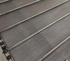 China Stainless Steel Unichain Modular Chain Mesh Belt 1.2mm 1.4mm for sale