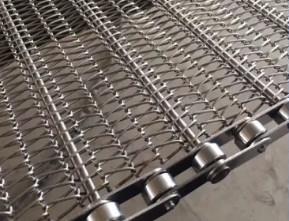 China OEM Stainless Steel Modular Wire Chain Mesh Belt For Conveyor for sale