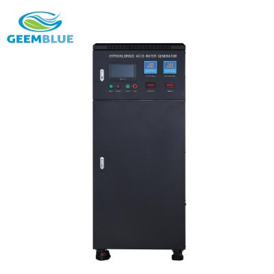 China 200 liter per hour Slightly Hypochlorous Water Electrolysis Machinery Produce HClO 220V 50Hz for sale