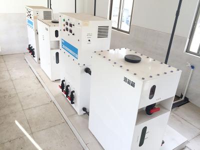 China generador del dióxido de cloro 2000g/h por la solución saturada electrolítica del NaCl para la torre de enfriamiento en venta