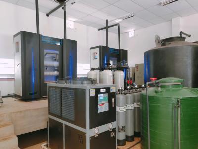 China Beverage Disinfection Sodium Hypochlorite Generator Of MMO Anode Electrolyzer for sale