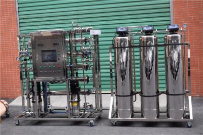 China Automatic Three Tanks RO Water Treatment System With LCD Touch Screen for sale