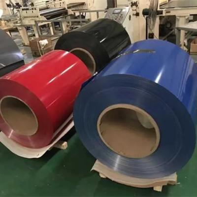 China 5005 5052 Pre Painted Coated Aluminum Coil For Industrial Building for sale