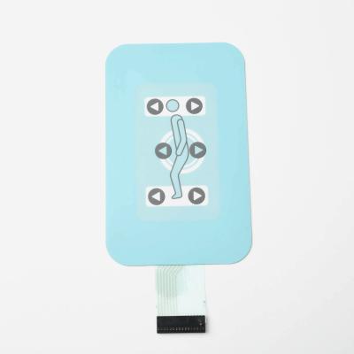 China Panel de interruptor de membrana PET con retroiluminación LED Multifuncional resistente a la abrasión en venta