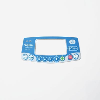 China Flexible Custom Graphic Overlay Membrane Switch Waterproof Dustproof With Window for sale