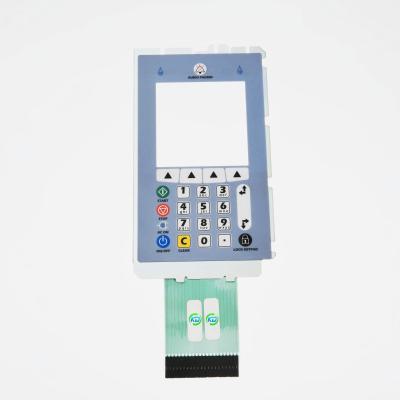 China Interruptor de membrana de teclado personalizado para jogos médicos multiuso à venda