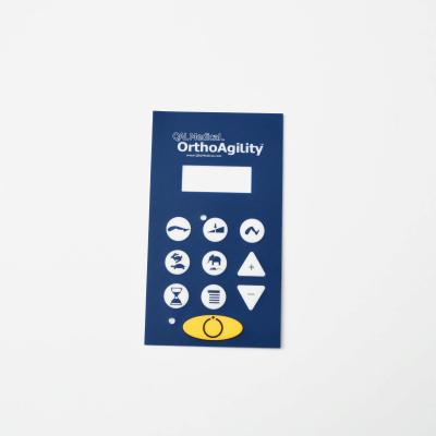 China Customized PET Membrane Switch With LED LGF Backlight Water Resistant for sale