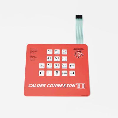 China Push Button PET Membrane Switch Keypad With Glossy Matte Surface for sale
