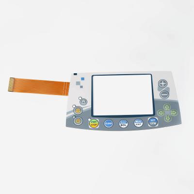 China Interruptor de membrana FPC durável, teclado de membrana LED para equipamentos médicos à venda