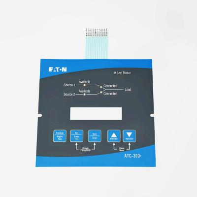 China Wired Wireless LED Membrane Switch , Membrane Keypad Overlay 0.5A Current for sale