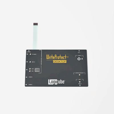 China Flexible Backlight Membrane Switch For Multimedia Keys Applications for sale