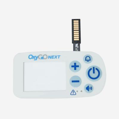 China Industrial Backlit Membrane Switch Panel With White Blue Green Backlight Color for sale