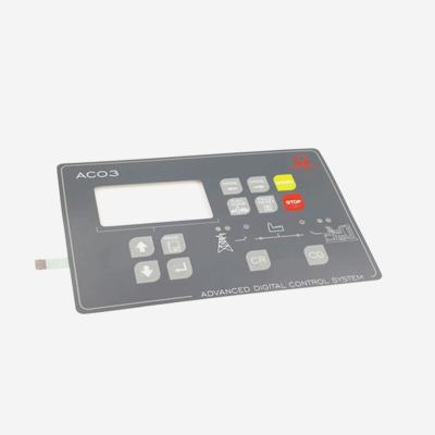 China Reliable Tactile Membrane Switch Panel PET / PC / FPC 1 Million Times Life Span for sale