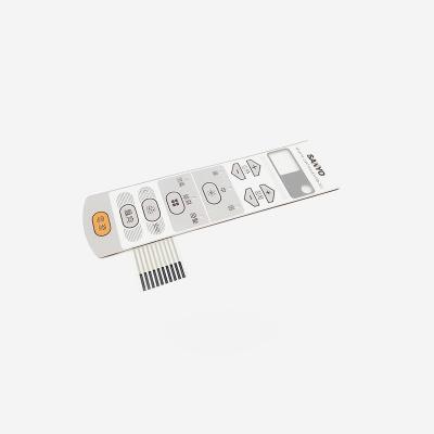 China Interruptor de teclado de membrana táctil con diseño ergonómico y compatibilidad personalizada en venta