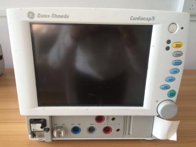 China Medical Appliance Parts GE Cardiocap5 With Anesthesia Gas Module Used Patient Monitor for sale