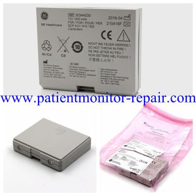 China GE Original CardioServ Defibrillator Battery REF303444030 12V 1200mAH Medical Battery for sale