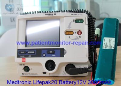 China Endoscopy Lifepak20 Defibrillator Battery 12V 3000mAh Medical Accesories for sale