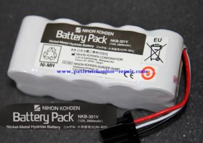 China Original NIHON KOHDEN Defibrillator Battery NKB-301V 12v 2800mAh for sale