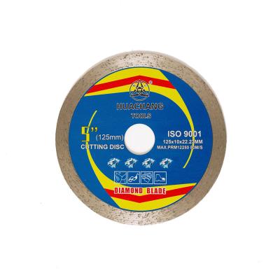 China 125MM 5 Diamond Tile Blade For Skill Saw Glass 22.23mm Bore for sale
