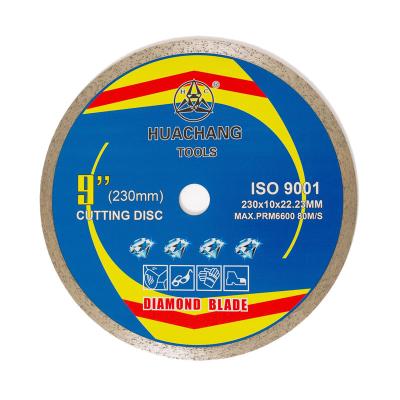 China Hot Press 9inch 230×1.8/2.6×10×22.23mm Diamond Tile Saw Blades For General Purpose ,Ceramic , Marble And Concrete for sale