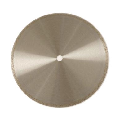 China 16inch '400×2.6/3.4×10×25.4mm Cold Press Continuous Rim Diamond Blade For Ceramic With Long Life for sale