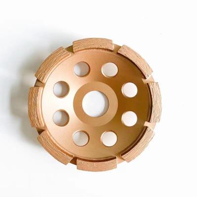 Chine 105mm rangée de Diamond Cup Grinding Wheel Single de 4 pouces pour le béton à vendre