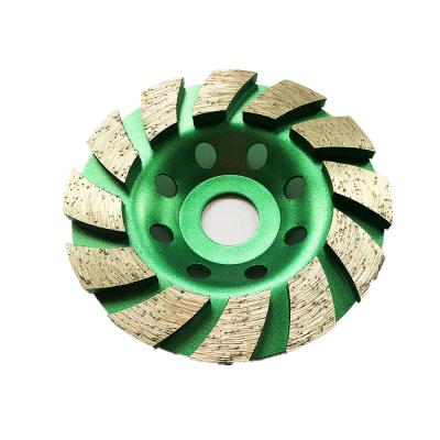 China 105mm 4-Inch Diamond Turbo Grinding Cup Wheel para o concreto dos moedores de ângulo à venda